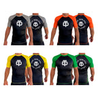 Tom DeBlass Association All Black Ranked Short Sleeve Rash Guards
