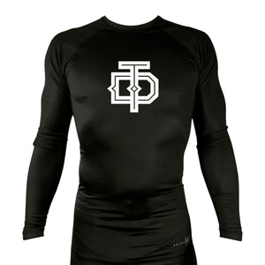 Tom DeBlass Association All Black Custom Rash Guards Long Sleeves