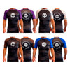 Tom DeBlass Association All Black Ranked Short Sleeve Rash Guards