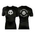 Tom DeBlass Association All Black Custom Rash Guards Short Sleeves
