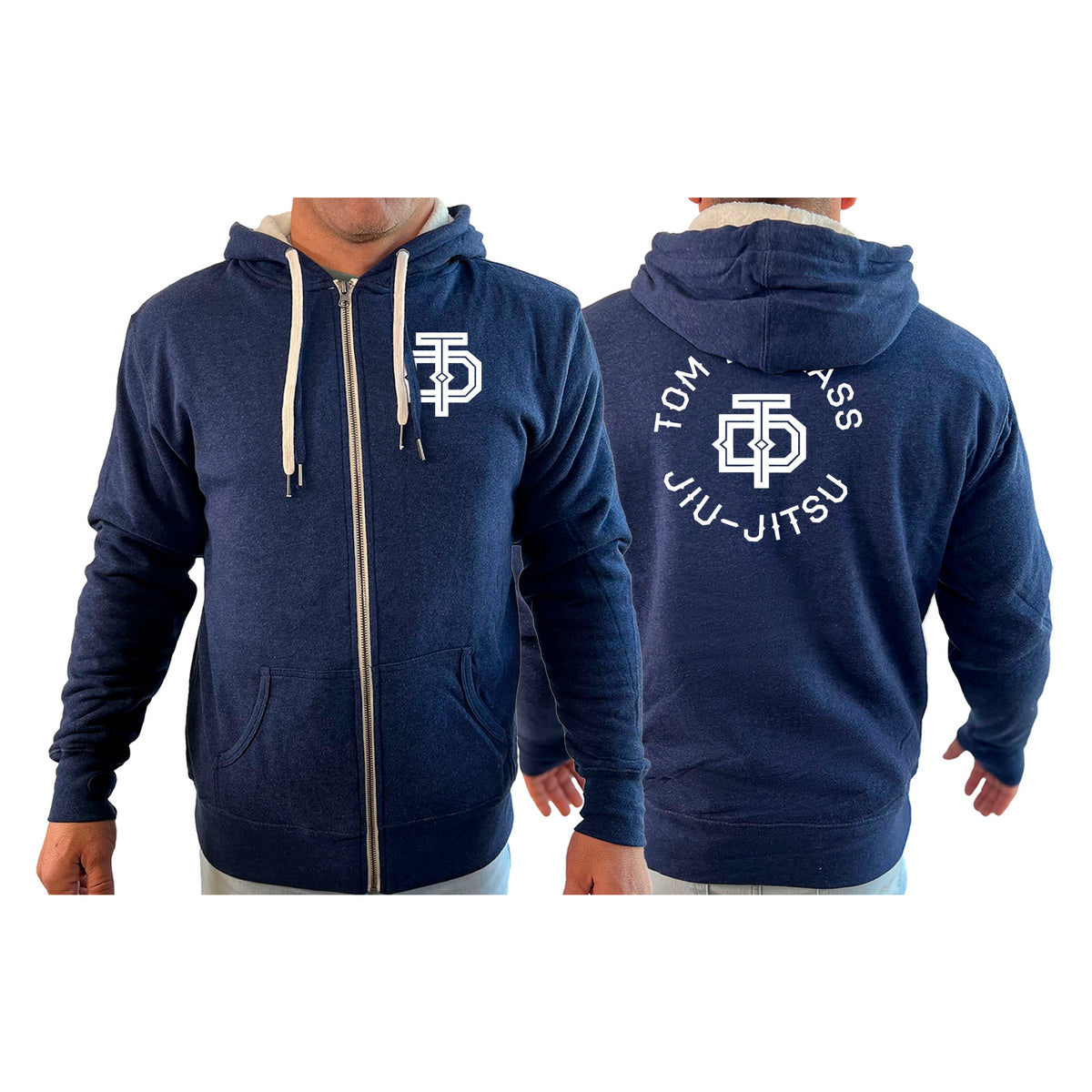 Tom DeBlass Association Academy Sherpa Lined Zip-Up Hoodie