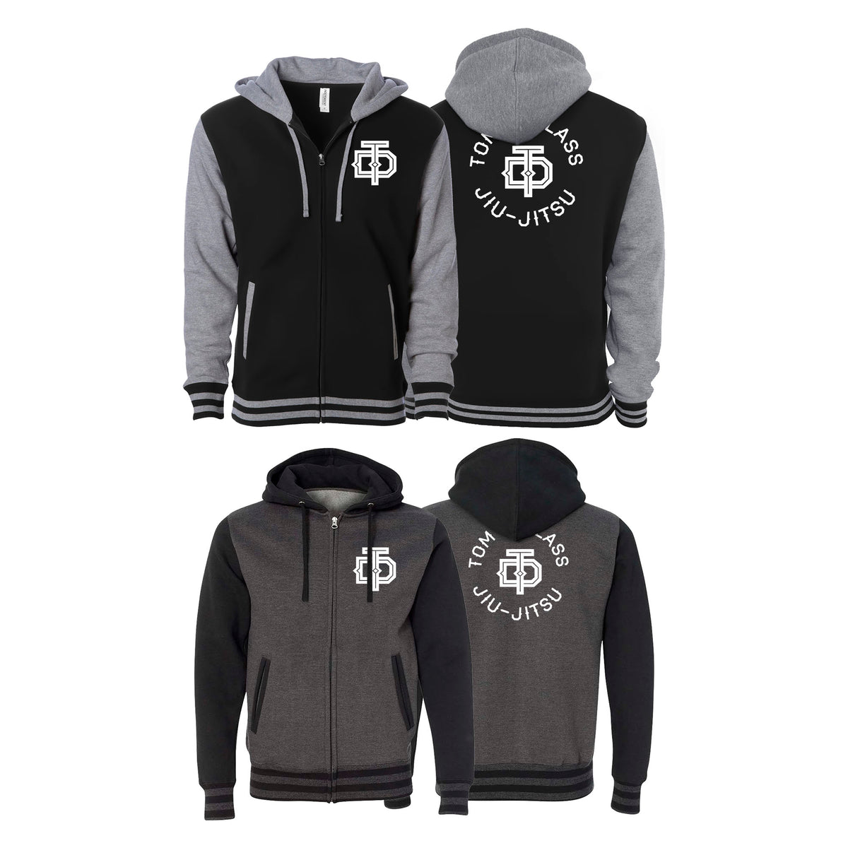 Tom DeBlass Association Academy Varsity Zip-Up Hoodie