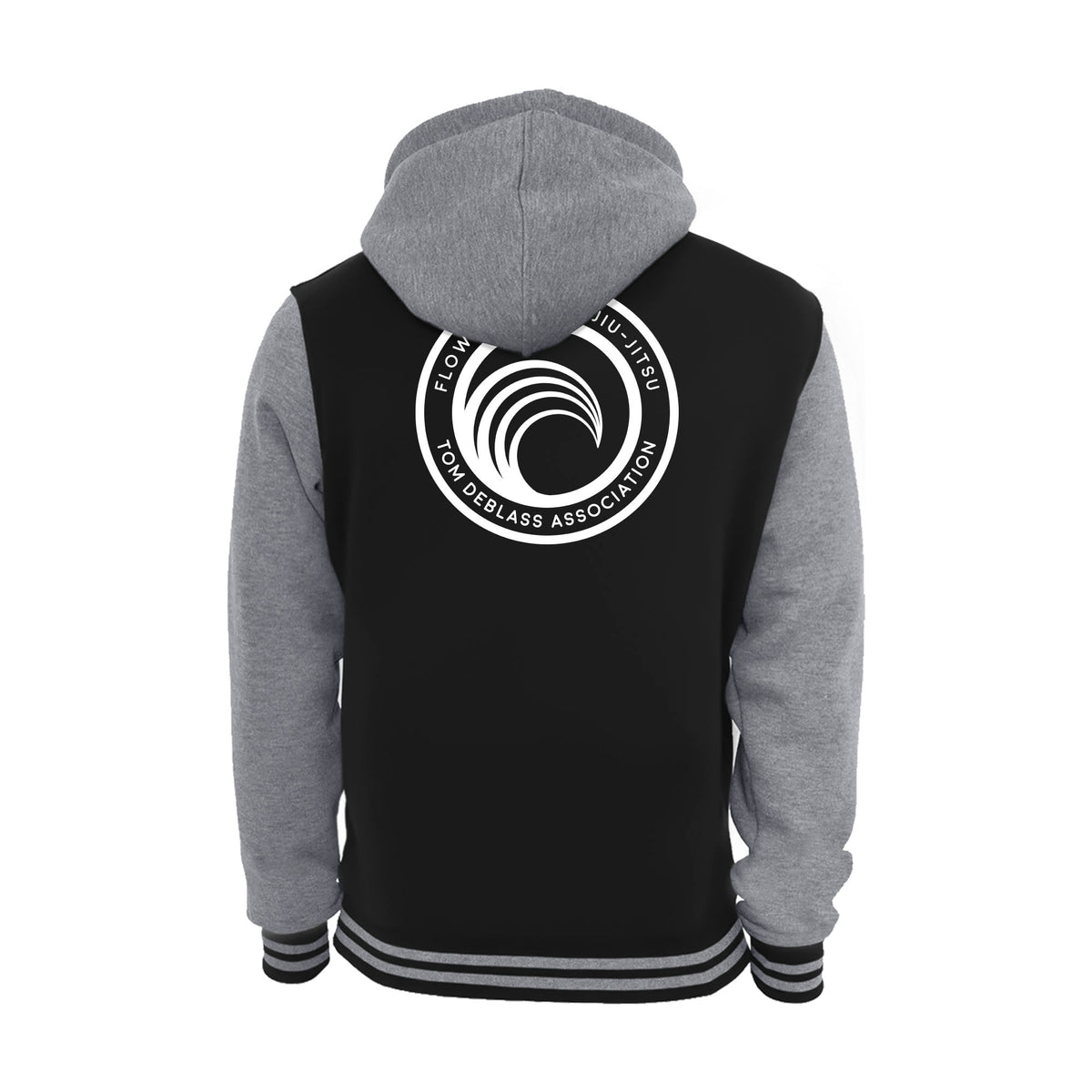 Flow BJJ Academy Varsity Zip-Up Hoodies #8032 B