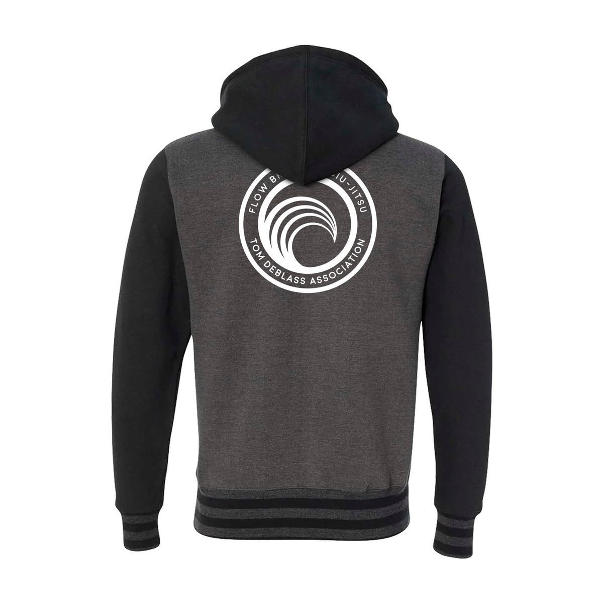 Flow BJJ Academy Varsity Zip-Up Hoodies #8032 B