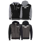 Academy Varsity Zip Up Hoodie
