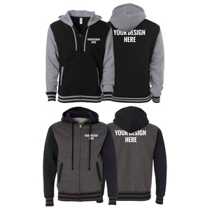 Academy Varsity Zip Up Hoodie