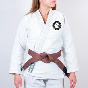 Panda BJJ Academy Women's Gi - White #1476 A