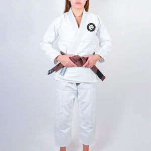Panda BJJ Academy Women's Gi - White #1476 A