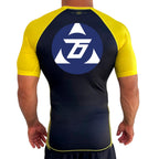 Tom DeBlass All Black Ranked Short Sleeve Rash Guards  #8003
