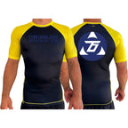 Tom DeBlass All Black Ranked Short Sleeve Rash Guards  #8003