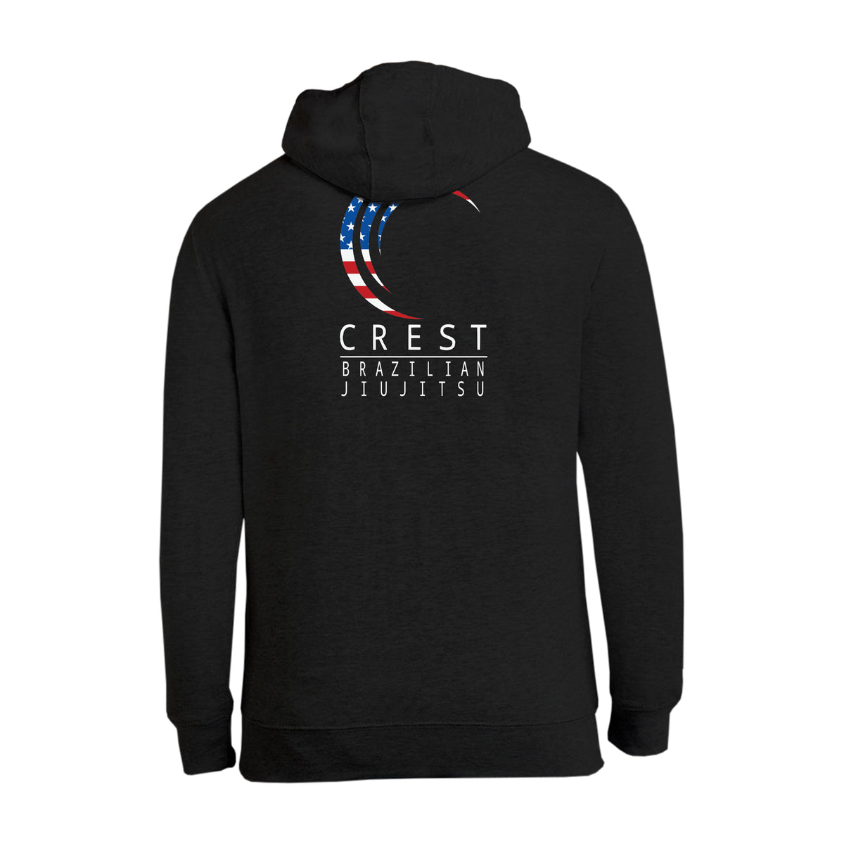 Crest Brazilian Jiu Jitsu Academy Zip-Up Hoodies #8008 B
