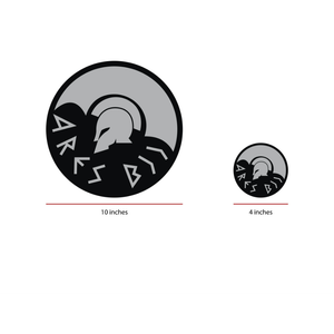 Ares BJJ Team Patch Set