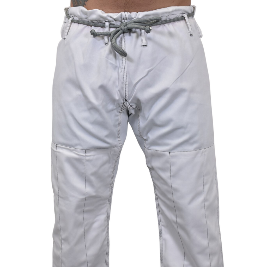Break Point Academy Jiu Jitsu Pants - White