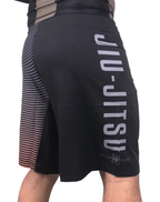 Break Point Jiu-Jitsu Red Waves Shorts