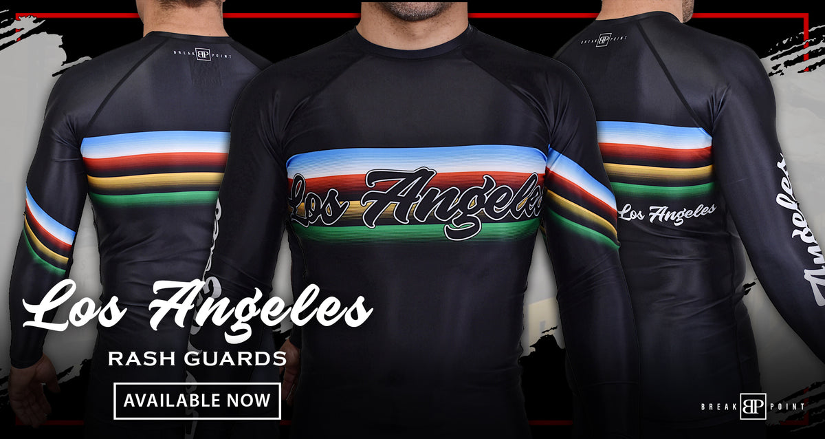 Break Point Los Angeles Jiu-Jitsu Rash Guard (Kids)