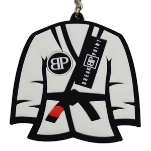 Accessories - Jiu Jitsu Gi Rubber Keychain