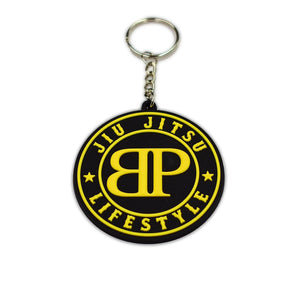 Accessories - Jiu Jitsu Life Style Round Rubber Keychain