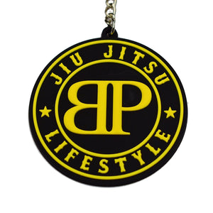 Accessories - Jiu Jitsu Life Style Round Rubber Keychain