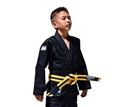 Classic Gis - Break Point Kids Classic Jiu Jitsu Gi - Black