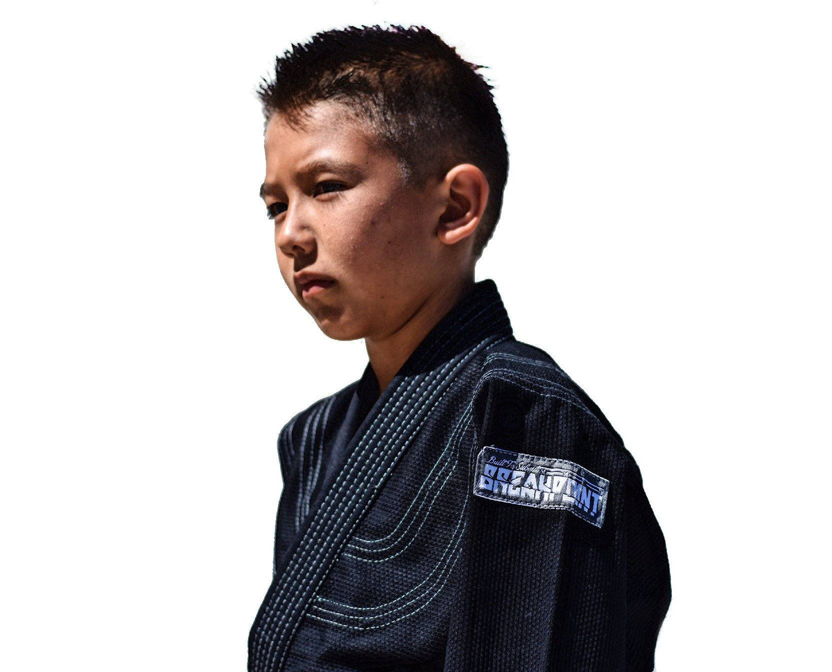 Classic Gis - Break Point Kids Classic Jiu Jitsu Gi - Black