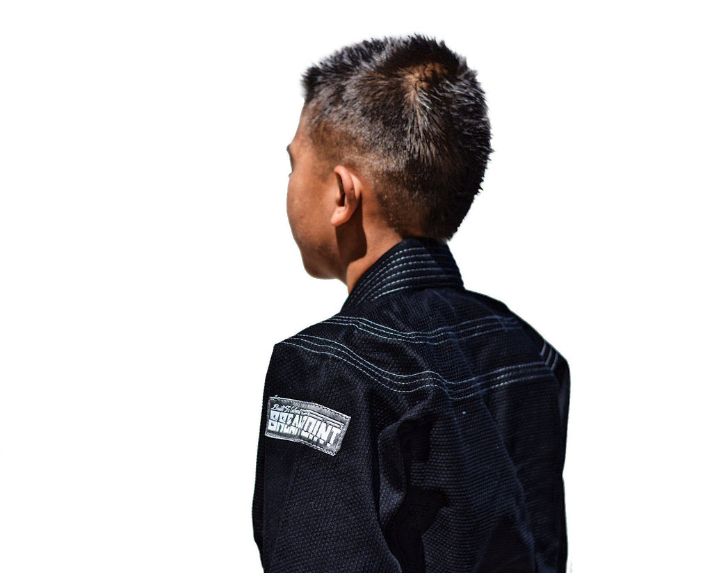Classic Gis - Break Point Kids Classic Jiu Jitsu Gi - Black