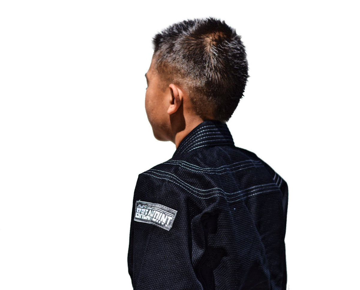 Classic Gis - Break Point Kids Classic Jiu Jitsu Gi - Black