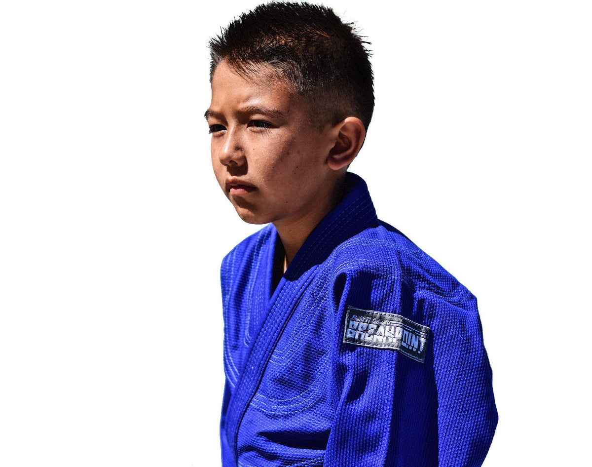 Classic Gis - Break Point Kids Classic Jiu Jitsu Gi - Blue