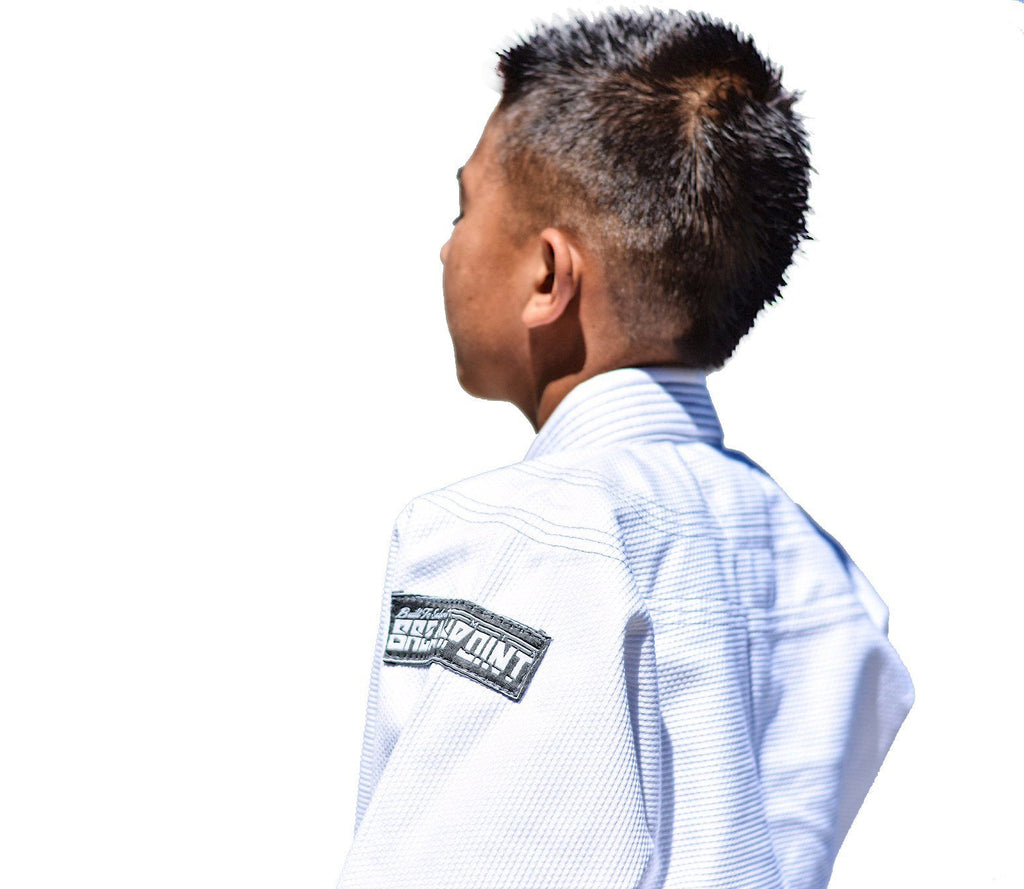 Classic Gis - Break Point Kids Classic Jiu Jitsu Gi - White