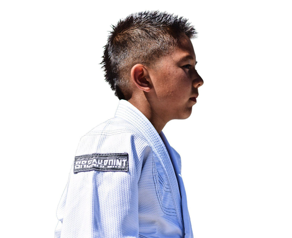 Classic Gis - Break Point Kids Classic Jiu Jitsu Gi - White