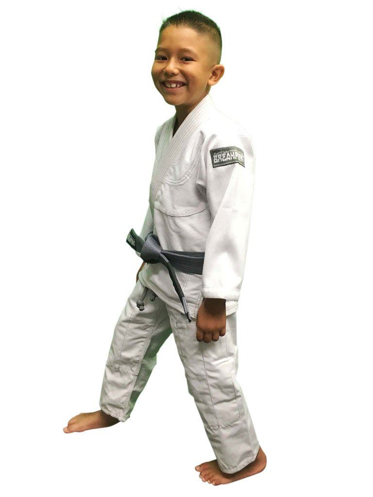 Classic Gis - Break Point Kids Classic Jiu Jitsu Gi - White