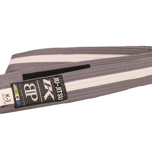 Jiu Jitsu Belts - Break Point Kids Jiu-Jitsu Gray/White Belt