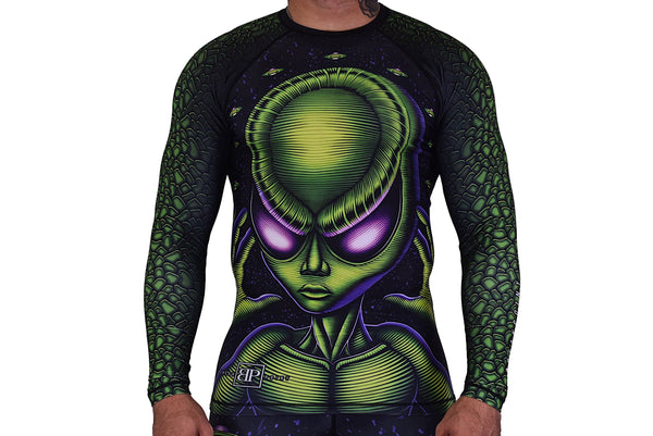 Break Point Advanced Technique (Alien) Jiu-Jitsu Rash Guard - Break ...