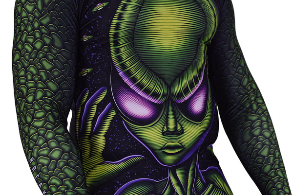 Break Point Advanced Technique (Alien) Jiu-Jitsu Rash Guard - Break ...