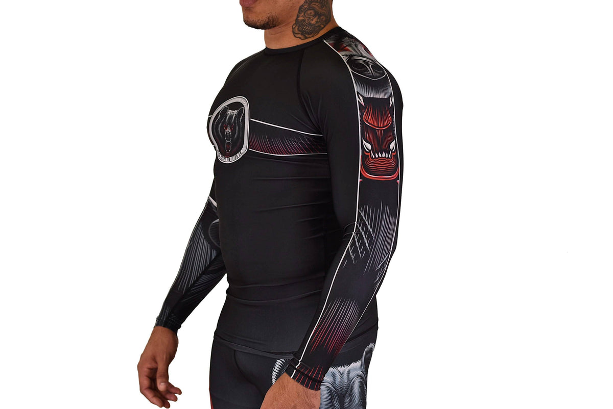 Break Point KIDS Bear Attack V2 Jiu-Jitsu Rash Guard