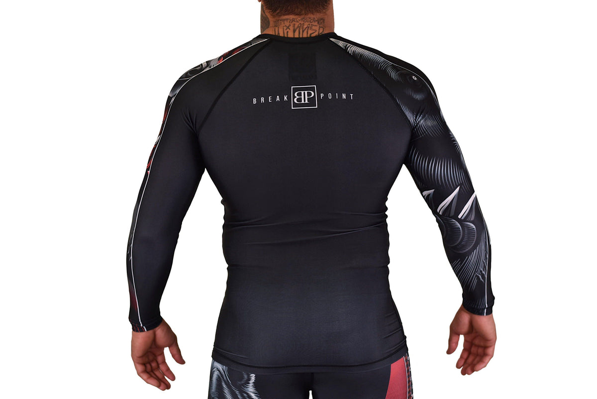 Break Point KIDS Bear Attack V2 Jiu-Jitsu Rash Guard