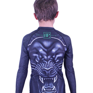Break Point KIDS Black Panther Jiu-Jitsu Rash Guard