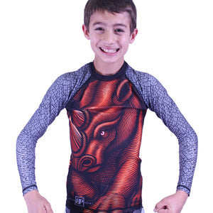 Break Point KIDS Rhino Jiu-Jitsu Rash Guard