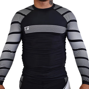Break Point Order KIDS Rash Guard - White / Black