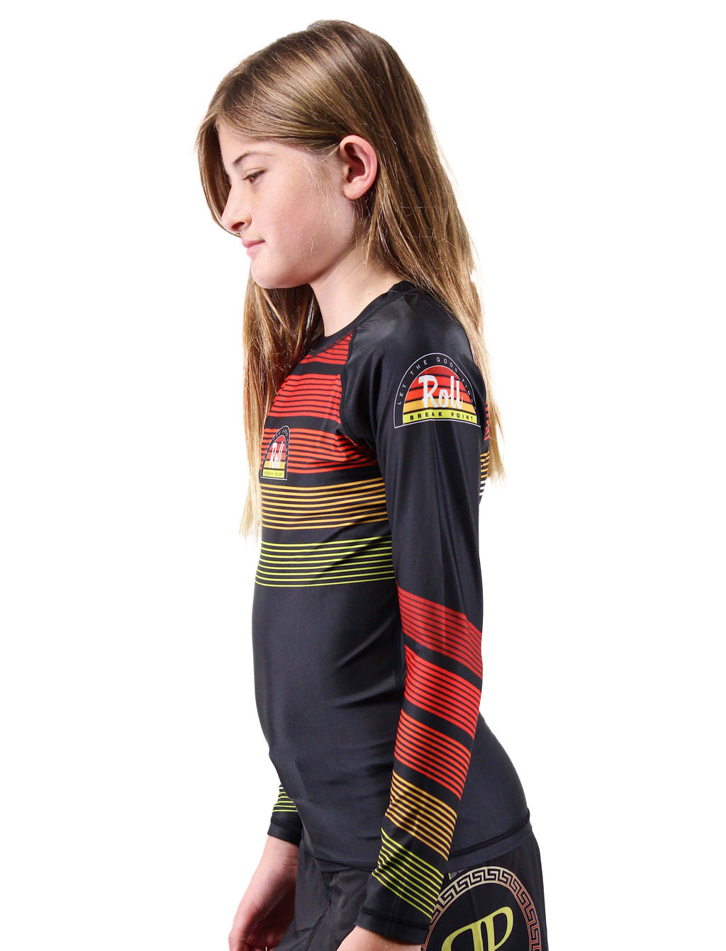 Limited Edition KIDS Break Point Let The Good Times Roll Jiu-Jitsu Rash Guard