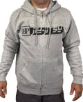 Break Point Jiu-Jitsu Origins Zip Up Hoodie - Heather Gray