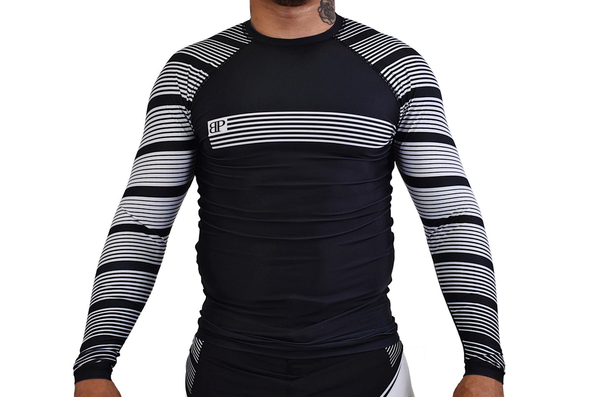Break Point Order Rash Guard - White / Black
