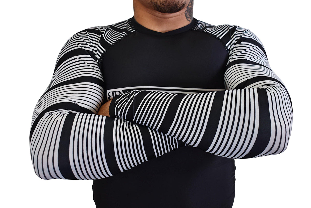 Break Point Order Rash Guard - White / Black