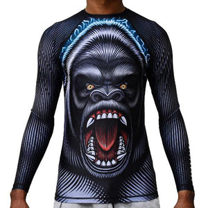 Rash Guards - Limited Edition Break Point Gorilla Warfare Jiu-Jitsu Rash Guard