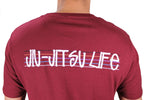 Shirts - Break Point Jiu Jitsu Life Shirt - The Order - Burgundy