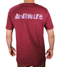 Shirts - Break Point Jiu Jitsu Life Shirt - The Order - Burgundy