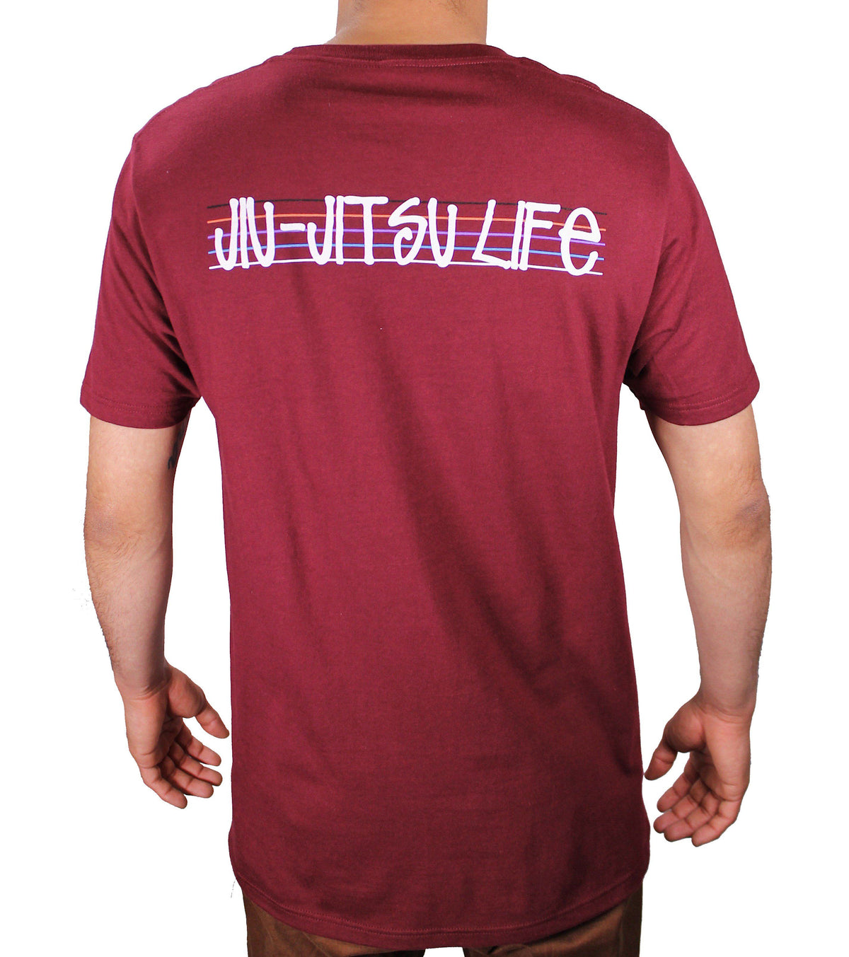 Shirts - Break Point Jiu Jitsu Life Shirt - The Order - Burgundy
