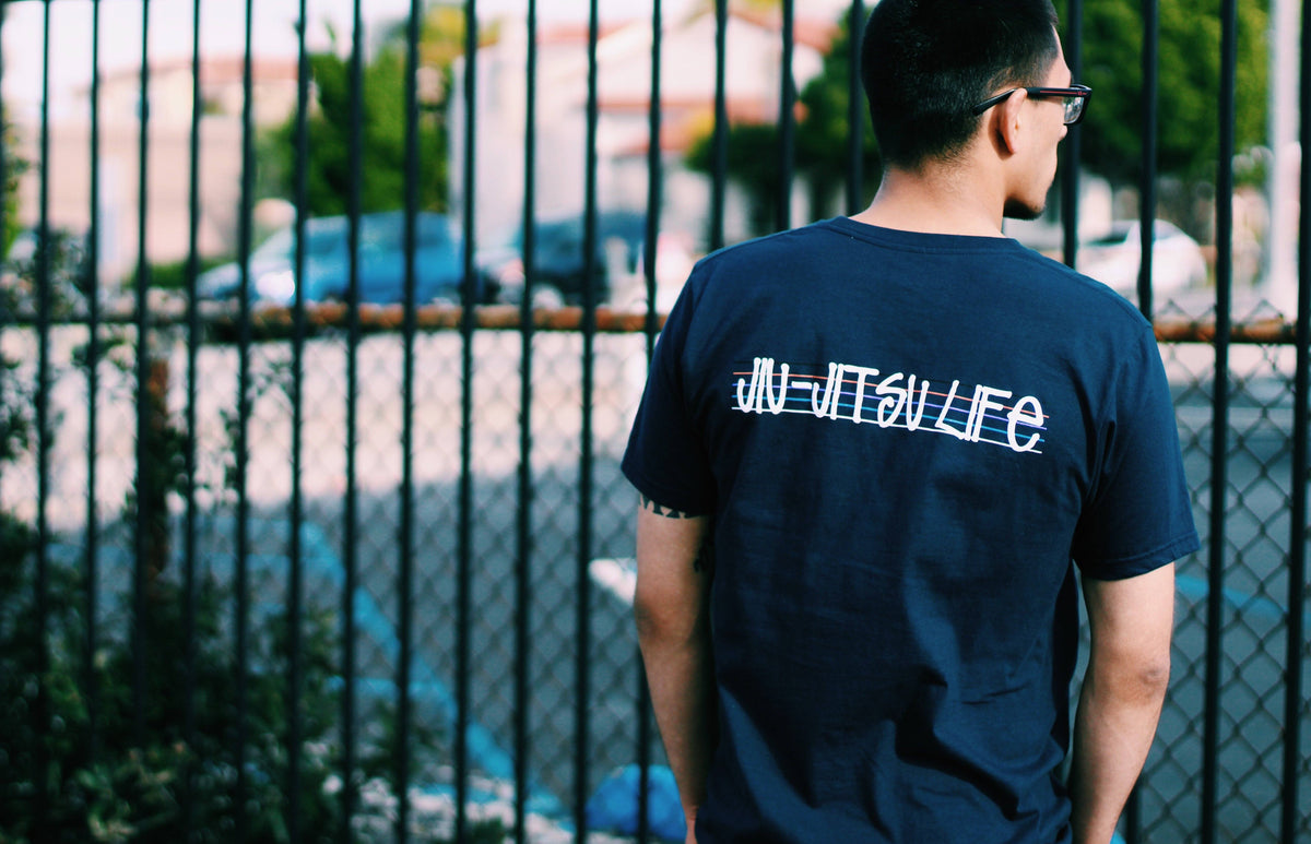 Shirts - Break Point Jiu Jitsu Life Shirt - The Order - Navy Blue