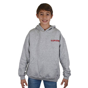 Break Point Jiu-Jitsu Origins Pullover KIDS Sweater - Heather Gray
