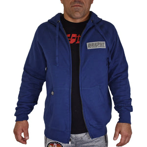 Break Point Jiu-Jitsu Company Zip-Up Sweater - Vintage Navy