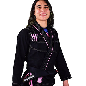 Women's Gis - Break Point BP Diamond Girls Jiu-Jitsu Gi - Black